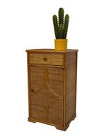 Vintage Boho Rotan Kastje ladekastje jaren 70 design
