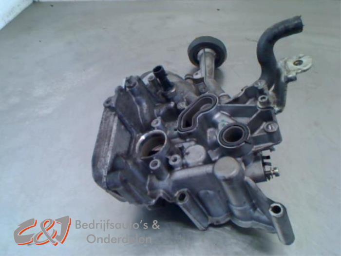 Oliefilterhuis van een Fiat Doblo, Auto-onderdelen, Filters, Fiat, Gebruikt, 3 maanden garantie, Ophalen of Verzenden