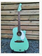 Fender Sonoran Surf Green, Ophalen, Zo goed als nieuw, Western- of Steelstringgitaar
