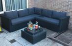 Hele mooie 5 a 6 persoons loungeset hoek 🌴, Tuin en Terras, Tuinsets en Loungesets, Ophalen, Gebruikt, Bank, Loungeset