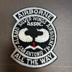 Para Parachute Airborne San Antonio Texas stoffen embleem, Ophalen of Verzenden, Landmacht, Amerika, Embleem of Badge