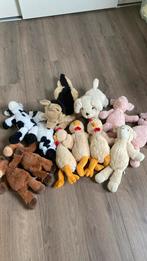 Boerderij dieren knuffels, Kinderen en Baby's, Speelgoed | Knuffels en Pluche, Ophalen of Verzenden, Zo goed als nieuw