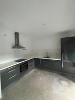 Te koop L-vorm keuken (hoogglans grijs), Huis en Inrichting, Keuken | Complete keukens, Ophalen of Verzenden, Zo goed als nieuw