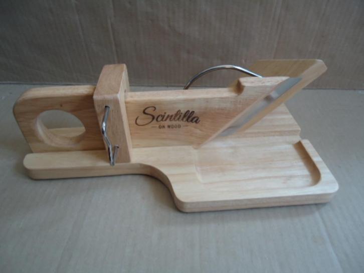 Scintilla vleeswaren snijder, borrelplank, Huis en Inrichting, Keuken | Keukenbenodigdheden, Zo goed als nieuw, Ophalen of Verzenden