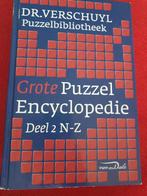 Dr. Verschuyl Grote puzzelencyclopedie, Ophalen of Verzenden, Zo goed als nieuw