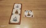 4 antieke tegeltjes,, Ophalen of Verzenden