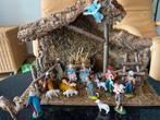 Kerststal, helemaal compleet, 45 x 20 x 32 (h), Ophalen of Verzenden