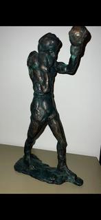 Prachtig mooi bronzen beeld van Theo Mackaay ‘De Bokser’, Ophalen of Verzenden