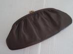 Bruin vintage avondtasje, Ophalen of Verzenden, Zo goed als nieuw, Bruin, Avondtasje