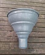 Vergaarbak regenwater, zink, 80 mm. Rond met kraal, zgan., Nieuw, Ophalen of Verzenden, Zink, Minder dan 2 meter