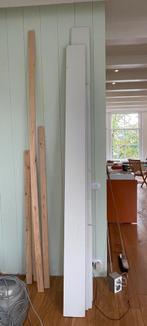 houten planken mes en groef gegrond, Doe-het-zelf en Verbouw, Hout en Planken, Ophalen, Minder dan 25 mm, Zo goed als nieuw, Plank