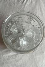Mooie vintage bowl set / vintage glas /grote pot + 8 kopjes, Ophalen, Zo goed als nieuw, Rond, Glas