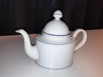 Servies wit met blauwe rand, Overige typen, Ophalen of Verzenden, Zo goed als nieuw, Overige stijlen
