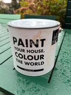 Lab paint in een mooie oudrose kleur., Doe-het-zelf en Verbouw, Verf, Beits en Lak, Minder dan 5 liter, Ophalen of Verzenden, Zo goed als nieuw