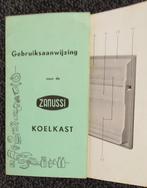 Zanussi koelkast gebruiksaanwijzing, Ophalen of Verzenden, Gebruikt, Overige typen