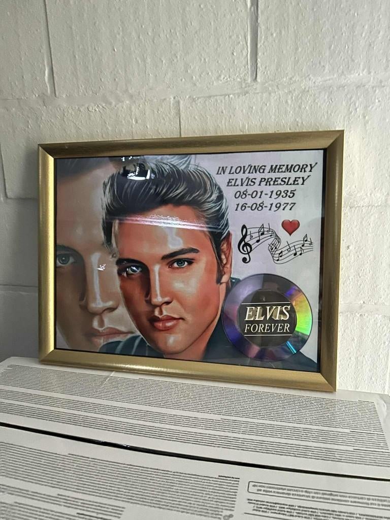 kader Elvis Presley, Verzamelen, Ophalen of Verzenden, Zo goed als nieuw