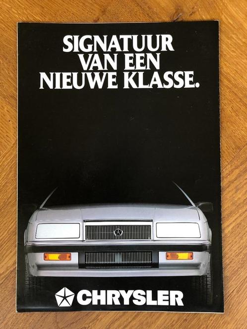 Chrysler - Jeep folder dun Signatuur van een nieuwe klasse., Boeken, Auto's | Folders en Tijdschriften, Nieuw, Overige merken