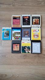 Collectie van 10x 8-Track Cassettes, Cd's en Dvd's, Cassettebandjes, Gebruikt, 2 t/m 25 bandjes, Overige genres, Ophalen of Verzenden