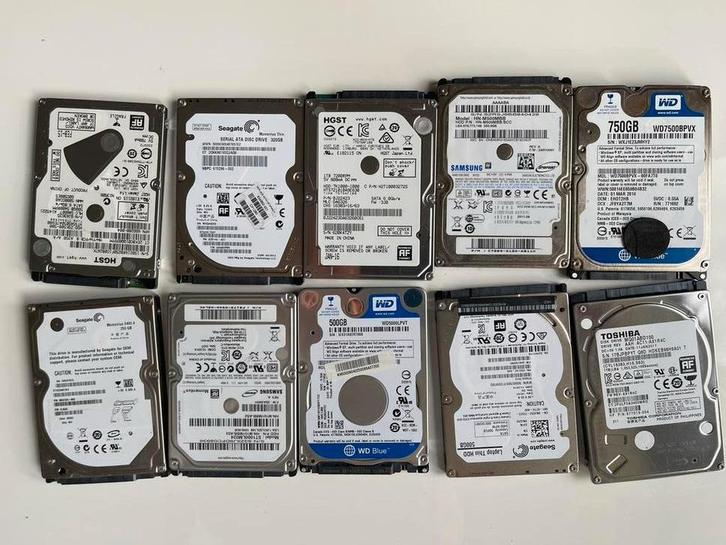 Diverse Harde Schijven -2.5 inch laptop kan per stuk, Computers en Software, Harde schijven, Gebruikt, Server, Intern, HDD, Ophalen of Verzenden