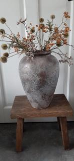 Mooie landelijke vaas. Daan Kromhout., Ophalen of Verzenden, Zo goed als nieuw, Overige kleuren, Minder dan 50 cm
