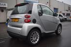 Smart Fortwo coupé 1.0 mhd Passion / 94 DKM / LEER, Auto's, Smart, Automaat, Achterwielaandrijving, Gebruikt, Zwart