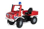 Rolly Unimog Brandweer + Flashlicht 038220 Rolly Toys, Ophalen of Verzenden, Nieuw, Trapvoertuig
