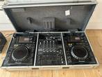 Pioneer Set Cdj2000 en Djm800 incl flightcase, Muziek en Instrumenten, Ophalen, Gebruikt, Dj-set, Pioneer