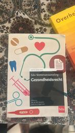 Sdu Wettenverzameling Gezondheidsrecht. Editie 2020-2021, Boeken, Ophalen, Zo goed als nieuw