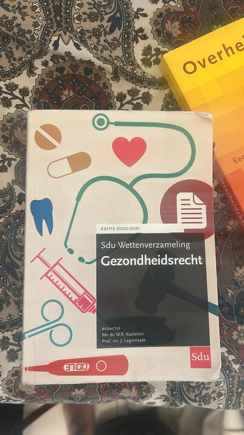 Sdu Wettenverzameling Gezondheidsrecht. Editie 2020-2021, Boeken, Wetenschap, Zo goed als nieuw, Ophalen