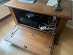 massief eiken tv meubel, Ophalen, Gebruikt