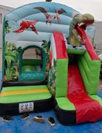 Dino springkussen te huur!, Ophalen of Verzenden, Zo goed als nieuw