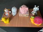 Spaarpotten 6 stuks, Ophalen, Zo goed als nieuw, Dier