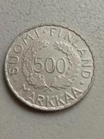 Finland 500 Markkaa 1952, Ophalen of Verzenden, Overige landen, Losse munt, Zilver