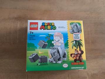 Mario lego 71420 Rambi de Neushoorn & Balancing game beschikbaar voor biedingen