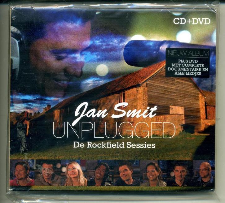 Jan Smit Unplugged De Rockfield Sessies CD+DVD 2013 NIEUW, Cd's en Dvd's, Cd's | Pop, Nieuw in verpakking, 2000 tot heden, Ophalen of Verzenden