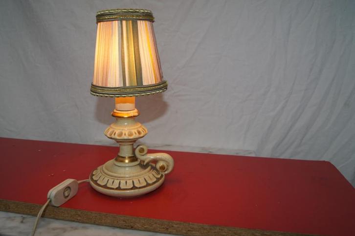 Tafellamp   Hout, Huis en Inrichting, Lampen | Tafellampen, Zo goed als nieuw, Minder dan 50 cm, Hout, Verzenden