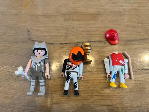 Playmobil 9854 3-in-1 holbewoner, coureur, schilder, Kinderen en Baby's, Speelgoed | Playmobil, Zo goed als nieuw, Complete set