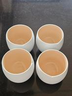 Nespresso origin lungo koffie kopjes, 4 stuks, Ophalen of Verzenden, Zo goed als nieuw, Overige stijlen, Kop(pen) en/of Schotel(s)