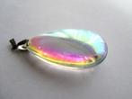 Prachtige Aurora Borealis Swarovski Kristal ketting hanger, Sieraden, Tassen en Uiterlijk, Kettinghangers, Ophalen, Zo goed als nieuw