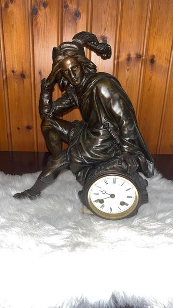 Antieke Franse spelterklok – Japy Frères ca. 1900 beschikbaar voor biedingen