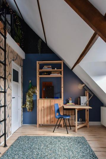 Ivar stellingkast met bureau/klaptafel - afbeelding 1