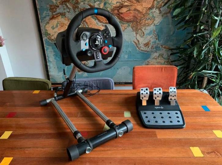 Logitech G29 Race stuur + pedalen, Spelcomputers en Games, Spelcomputers | Overige Accessoires, Zo goed als nieuw, Ophalen of Verzenden