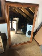 Spiegel met grenen lijst - 115x75 cm, Ophalen, Gebruikt, 100 tot 150 cm, 75 tot 100 cm