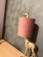 Gave gouden giraffe lamp, Ophalen, Gebruikt, Metaal, Minder dan 100 cm