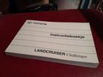 Instructieboekje Landcruiser challenger, Ophalen of Verzenden