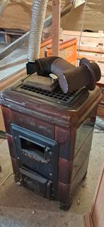 Speksteen Kolenkachel - Vintage Charme, Ophalen, Gebruikt, Vrijstaand, Hout
