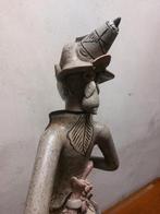 Mooi en groot terracotta beeld (88 cm hoog) Javaanse Blonyo, Antiek en Kunst, Ophalen of Verzenden