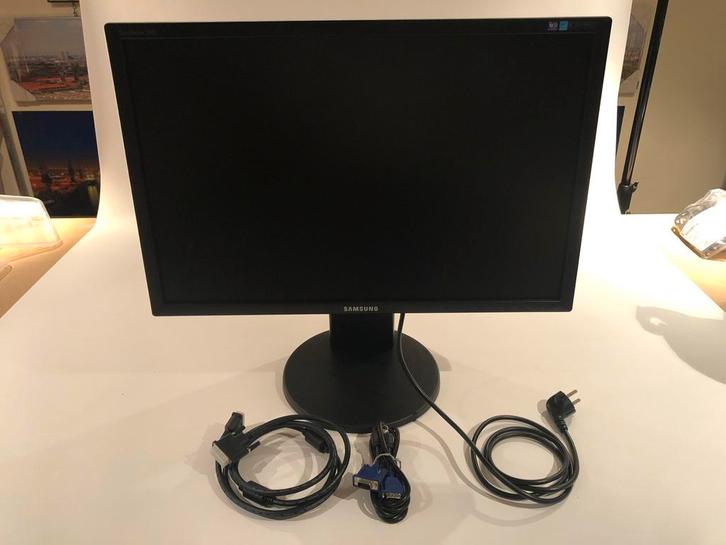 Samsung Syncmaster 2443BW - 24 inch Monitor, Computers en Software, Monitoren, Gebruikt, 60 Hz of minder, DVI, Kantelbaar, TN