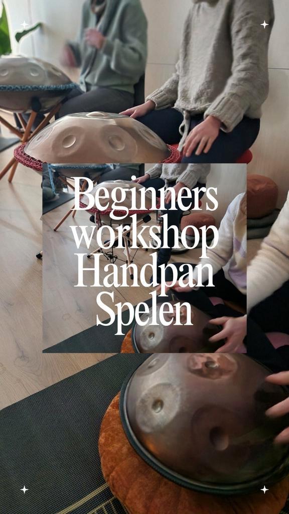 Handpan Workshop Terneuzen, Muziek en Instrumenten, Percussie, Nieuw, Melodische percussie, Ophalen of Verzenden