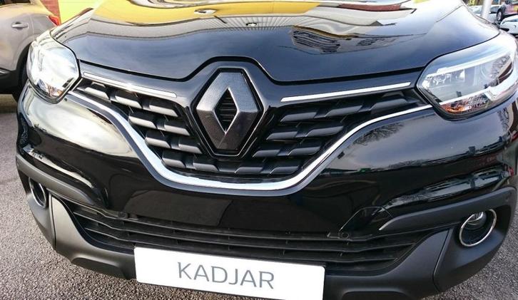 Zwart logo cover RENAULT KADJAR 2015 – 2020, Auto diversen, Tuning en Styling, Ophalen of Verzenden